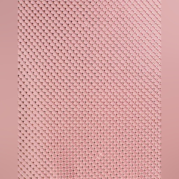 Aqua Co Ord Set Crystal Embellished Mesh Midi Skirt And Top Size Small - Picture 4 of 16